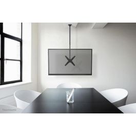 Neomounts FPMA-C340BLACK Soporte Techo Monitor/Pantalla 32-75" 50 kg VESA 100x100-400x400 Altura 106-156 cm Giro Inclinación Negro