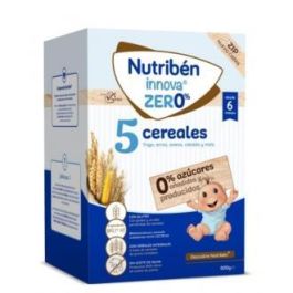 Nutriben Papilla Innova 5 Cereales 0% Azúcares Añadidos 500g Precio: 9.8899999. SKU: B18A3EYTVK