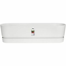 Jardinera Elho Blanco 70 cm Plástico