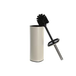 DKD Home Decor Escobillero de Baño Básico, Set de 2 Unidades, Metal y Acero Inoxidable, Beige Gris, 9.5x38.5x9.5 cm DKD Home Decor Escobillero de Baño Básico, Set de 2 Unidades, Metal y Acero Inoxidable, Beige Gris, 9.5x38.5x9.5 cm