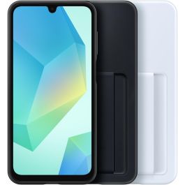 Samsung EF-OA166TBEGWW Funda para Galaxy A16 5G Negra con Bolsillo para Tarjetas