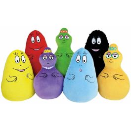 Jemini JEM3298060245333 Lote de 7 Peluches Barbapapa - Colección Completa - 28 cm