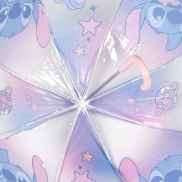 Cerdá Paraguas Manual de Burbuja Transparente con Diseño de Stitch 45 cm, Ideal para Niños a partir de 3 años, Color Azul Cerdá Paraguas Manual de Burbuja Transparente con Diseño de Stitch 45 cm, Ideal para Niños a partir de 3 años, Color Azul