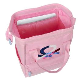 Mochila para Portátil Benetton benetton Rosa 27 x 40 x 19 cm Mochila para Portátil Benetton benetton Rosa 27 x 40 x 19 cm