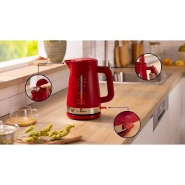 Bosch TWK 4M224 MyMoment Hervidor de Agua Eléctrico, 1.7 L, 2400 W, Desconexión Automática, Rojo