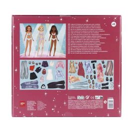 Apli Juego Magnético Fashion Show: Crea Looks de Diseñadora con 42 Piezas (Edad 3+ Años)