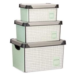 Kipit Set de 3 Cajas de Plástico Home, 29x23.5x39 cm Kipit Set de 3 Cajas de Plástico Home, 29x23.5x39 cm