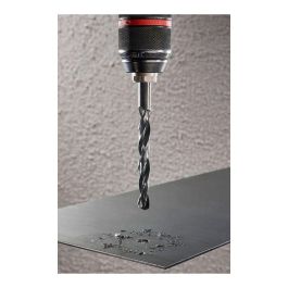 Wolfcraft Broca para Metal HSS Ø10,00x133 mm - Forja por Laminación, Ángulo Punta 118°