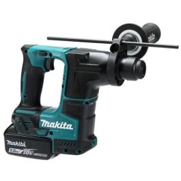 Makita DHR171RAX3 Taladro Percutor Inalámbrico SDS Plus 18V 1.2J - Negro/Azul, Incluye Funda de Transporte
