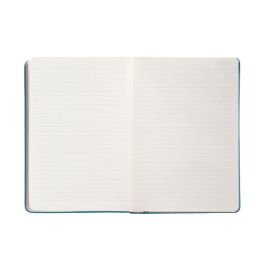 Cuaderno Con Gomilla Antartik Notes Tapa Dura A4 Hojas Rayas Azul Claro 100 Hojas 80 gr Fsc