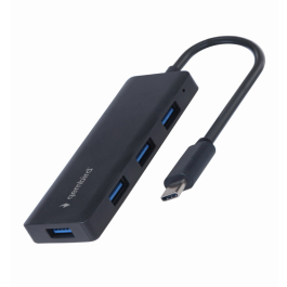 GEMBIRD UHB-CM-U3P4-02 Base para Portátil y Replicador de Puertos Alámbrico USB 3.2 Gen 1 Type-C Negro Precio: 9.68999944. SKU: B12SMNE3F4