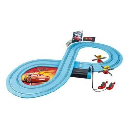 Pista carrera disney pixar cars race of friends, incluye 2 coches (rayo y cruz) 2,4 metros Pista carrera disney pixar cars race of friends, incluye 2 coches (rayo y cruz) 2,4 metros