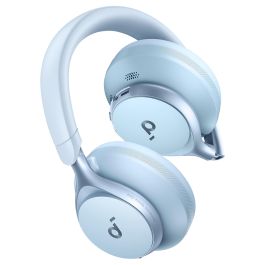 Anker Soundcore Space One Auriculares Inalámbricos Diadema Azul Música/uso diario Bluetooth USB Tipo C