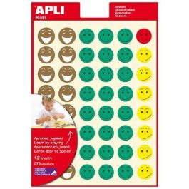 Apli Gomets Temáticos En Bolsa Cara Feliz 3 Hojas Precio: 1.5900005. SKU: B1EED4Y9YW