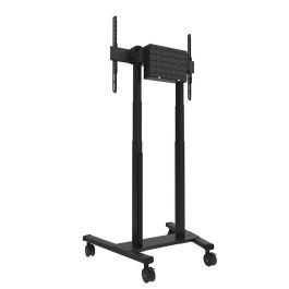 Neomounts FL55-875BL1 MOVE Lift Carro Soporte Móvil Motorizado para Pantallas 55-100" Max 110 kg VESA 100x100-800x600 TÜV Negro