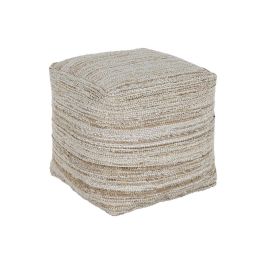 Reposapies Boho DKD Home Decor Blanco Natural 45 x 45 x 45 cm Precio: 79.68999984. SKU: B137N4YWA4