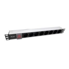 EQUIP REGLETA ALIMENTACION ALUMINIO RACK 19" 1U 8 TOMAS CON INTERRUPTOR Precio: 24.50000014. SKU: B14EJ98VSL