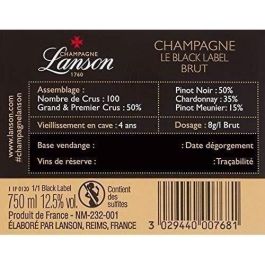 Lanson Black Label Brut x1