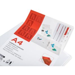 Carpeta Canguro 2 Anillas Mixtas 40 mm Liderpapel A4 Plastico Blanca