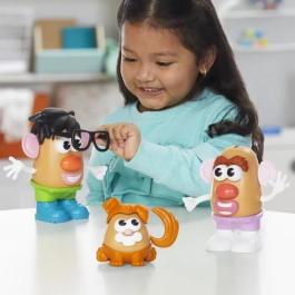 Hasbro Juego de Papas Mega Potato con 42 piezas y caja de almacenamiento Juguetes creativos preescolares para niños a partir de 2 años