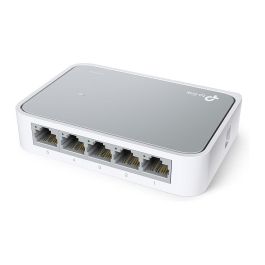 TP-Link TL-SG1005D Switch de 5 Puertos 10/100Mbps Ethernet, Tecnología de Eficiencia Energética, Plug and Play