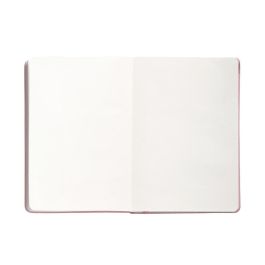 Cuaderno Con Gomilla Antartik Notes Tapa Dura A4 Hojas Lisas Rosa Pastel 100 Hojas 80 gr Fsc