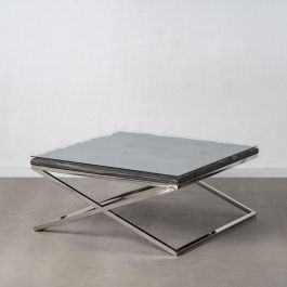 Mesa Centro Negro Madera / Acero Salón 100 X 100 X 48 cm Precio: 695.0119. SKU: B1FQDQFR2G