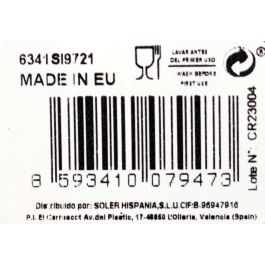 Bohemia Juego de 6 Copas de Champagne Colección Galaxia 210 ml - Juego Completo de Copas para Brindis y Eventos Especiales, 23 cm de Altura (4 Cajas)