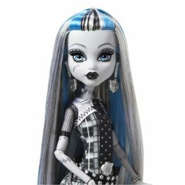 Mattel Monster High Reel Drama Frankie Muñeca en Blanco y Negro