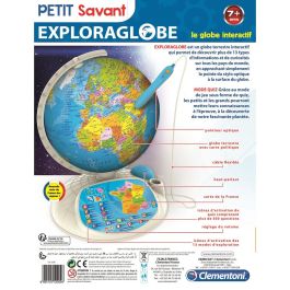 Clementoni EXPLORAGLOBE Connect Globo terrestre interactivo con lápiz óptico, +13 tipos de información y +500 preguntas. Para +7 años Clementoni EXPLORAGLOBE Connect Globo terrestre interactivo con lápiz óptico, +13 tipos de información y +500 preguntas. Para +7 años