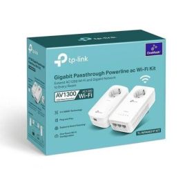 TP-Link TL-WPA8631P KIT Adaptador Powerline AV1300 Wi-Fi AC Passthrough Gigabit 1300Mbps Pack de 2 TP-Link TL-WPA8631P KIT Adaptador Powerline AV1300 Wi-Fi AC Passthrough Gigabit 1300Mbps Pack de 2