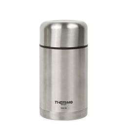 Thermosport Termo Comida Acero Inoxidable 1000 ml - 20 cm Alto x 10.5 cm Ancho x 10.5 cm Largo (6 Unidades)