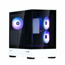 Zalman P30 Mini Tower PC Negro para placas base Mini-ATX/ITX con soporte para discos de 2.5"/3.5" y USB 3.2 Gen 1/2