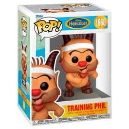 Funko Figura POP Disney Hercules Training Phil Vinilo en Caja Regalo