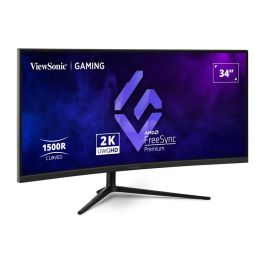 ViewSonic VX3418C-2K Monitor Gaming Curvo 34" (86,4 cm) UWQHD (3440x1440) VA 180Hz AMD FreeSync Premium, Negro Precio: 381.8899997. SKU: B1498E5YFY