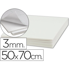 Liderpapel Cartón Pluma Adhesivo 1 Cara Blanco 50x70 cm Espesor 3 mm Precio: 47.49999958. SKU: B196NWQ36E