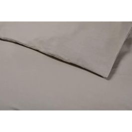 Cubierta de dudo dudo - 240x220 cm - Algodón - Antibacteriano - Taupe - Hecho en Francia