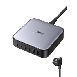 Ugreen Cargador de Escritorio Rápido 200W, 2 USB-A + 4 USB-C, GaN, Negro/Gris Precio: 121.49999983. SKU: B1C7PWY37F