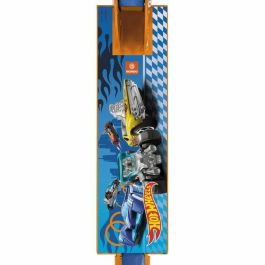 Mondo Scooter de 2 Ruedas Plegable y Metálico Hot Wheels | Ideal para Conducción Segura de Niños