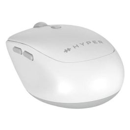 Targus Ratón Inalámbrico Hyperspace Blanco con Protección Antimicrobiana y Bluetooth 5.0