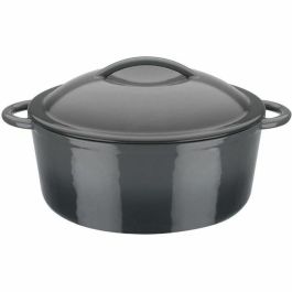 GSW GSW4005643716345 Olla Redonda de Hierro Fundido Macizo 24 cm, compatible con Inducción, Color Gris (Grey Shadow) Precio: 72.49999955. SKU: B1JSDBRFRG
