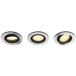 Philips Hue White Ambiance Milliskin Einbaustrahler 3 flg. Aluminio 3x350lm Precio: 144.89000042. SKU: B18X8DDAMF