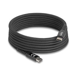 DeLOCK Cable USB 2.0 Tipo C a Tipo C, 60W, 2 Metros, USB Power Delivery PD 3.0, Carga Rápida, Blindaje Magnético, Cable Textil, Negro, Referencia 81120 Precio: 35.50000003. SKU: B16C3QQ74R