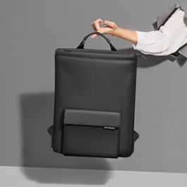 Asus Vigour Mochila para Portátil de hasta 16 pulgadas, Negra, 0.75 kg, Diseño Minimalista, Poliéster/PU Impermeable