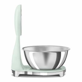 Smeg Báscula de Cocina Analógica y Digital KSF01PGWW Verde Pastel