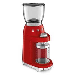 Smeg CGF11RDEU Molinillo de Café Estilo Retro 50's Rojo