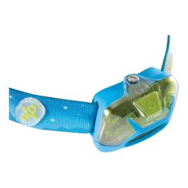 Petzl TIKKID Linterna Frontal, Azul, 30 Lúmenes Máx., 160h Autonomía, IPX4, Incluye 3 Pilas AAA