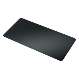 Leitz Alfombrilla de Sobremesa Grande Protectora 80x40 cm Negra para Teclado y Ratón, Fácil de Limpiar, Antideslizante y Enrollable