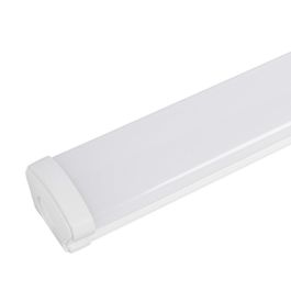 HO-FSB-45-CW Equipo Estanco LED 45W 6049 Lm IP65 IK08 Alta Eficiencia 130 Lm/W con Difusor Opal, ideal para sustitución de fluorescentes.