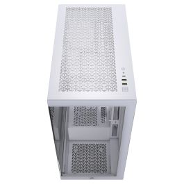 Corsair 3500X Midi Tower ATX Gaming Gehäuse Blanco con Ventana Lateral para Juegos